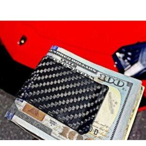 Carbon fiber money clip